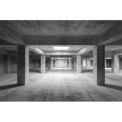 Dimex MA-5-0035 Samolepicí vliesová fototapeta na zeď 3D průmyslová hala rozměry 375 x 250 cm