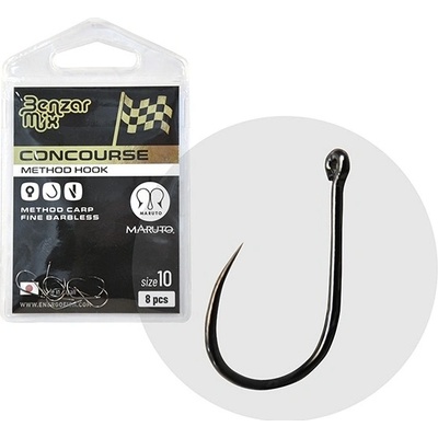 BENZAR MIX Concourse Method Carp Fine Barbless vel.18 8ks