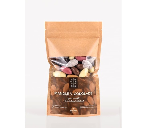 Brix Mandle v čokoláde 250 g