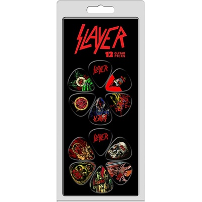 Brnkadlo Slayer - Album Covers 12-Pack, Multicolor,Univerzálna