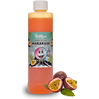 Bubbly Domácí Bubble Tea Sirup marakuja 0,6 kg