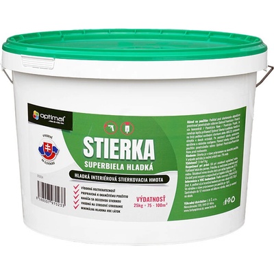Optimal Stierka 25kg - hladká stierková hmota