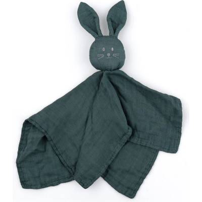 Petite & Mars Mazlíček bambusový mušelinový Hugo Misty Green