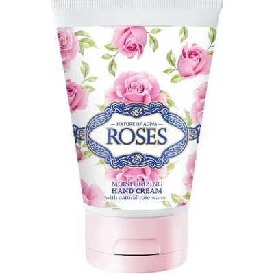 Agiva Nature of Agiva Roses Moisturizing Hand Cream - Хидратиращ крем за ръце с розова вода 100мл