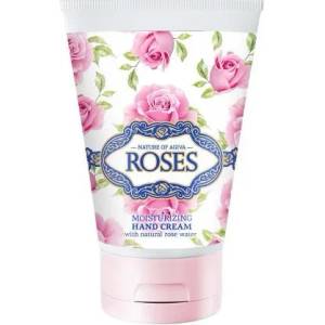 Agiva Nature of Agiva Roses Moisturizing Hand Cream - Хидратиращ крем за ръце с розова вода 100мл