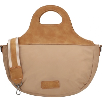 Stylová kabelka s originálním designem Selene Zebra Trends 5 L camel