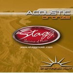 Stagg Струни за акустична китара 12 струнна stagg - Модел ac-12st-br
