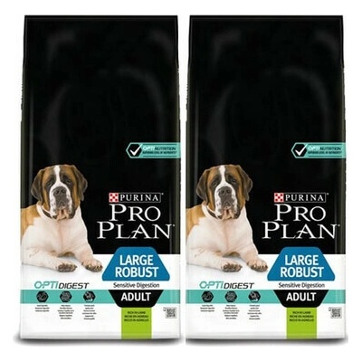 Purina Pro Plan Adult Sensitive Digestion OptiDigest Large Jahňacie 2 x 14 kg