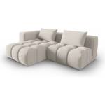 Cosmopolitan Design Бежов ъглов диван (ляв ъгъл/с лежанка) Verona - Cosmopolitan Design (COS_LCO_S_193_F1_VERONA1)