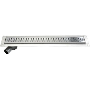 SAPHO - Отводен канал с решетка 86x14x9 см, неръждаема стомана 2705-90 (2705-90)