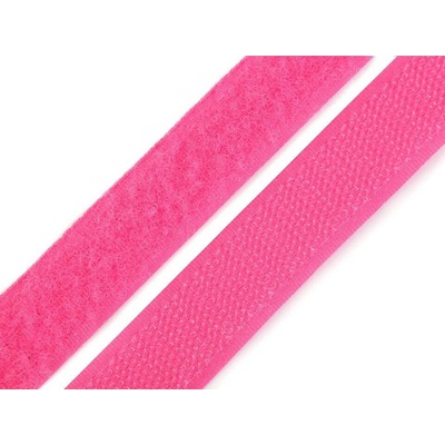 Suchý zip háček + plyš šíře 20 mm Varianta: (516) růžová, Balení: 25 m
