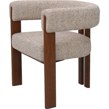 Carmen Трапезен стол domar - кафяв 170 rs2 (3532181)