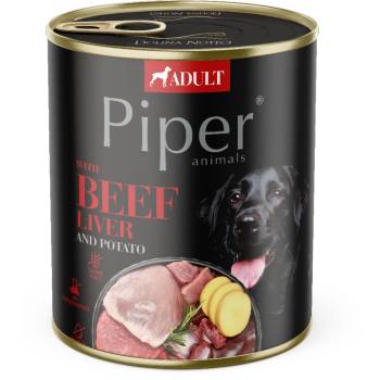 Dolina Noteci Пипер за кучета с телешки черен дроб и картофи 800 г