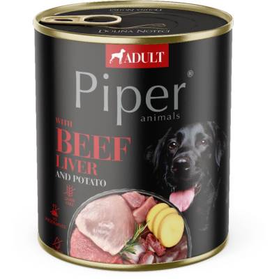 Dolina Noteci Пипер за кучета с телешки черен дроб и картофи 800 г