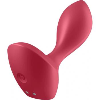 Satisfyer Сатисфайер Backdoor Lover - акумулаторен, водоустойчив анален вибратор (червен)