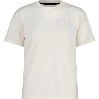 Maloja Дамска фланелка с къс ръкав за колоездене Maloja Women's FreihutM. Cycling jersey - Shaded White (156-3042-0414)