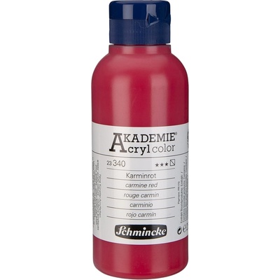 Schmincke Akademie АКРИЛНА боя 340 Carmine Red 250 ml 1 бр (75.3116)