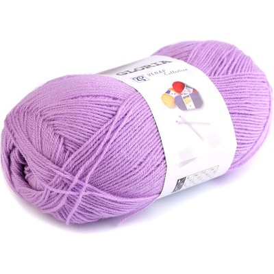 Prima-obchod Pletací příze Gloria 50 g, barva 4 (53111) fialová sv.