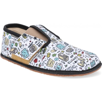 Pegres barefoot papuče BF01 Gaming černá