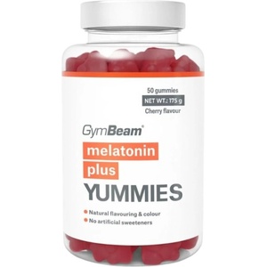 GymBeam Melatonin Plus Yummies [50 желирани бонбони] Череша