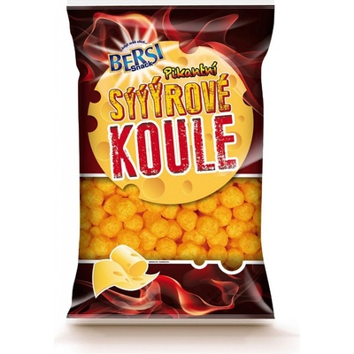 Bersi snack pikantní sýrové koule 120 g