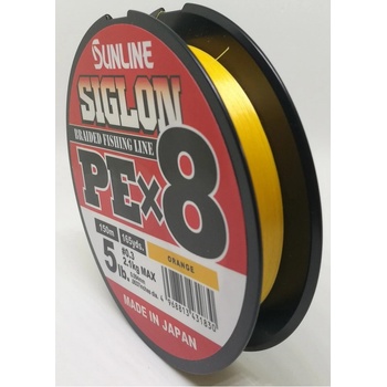 SUNLINE šnúra SIGLON PEx8 OR 150m 5lb