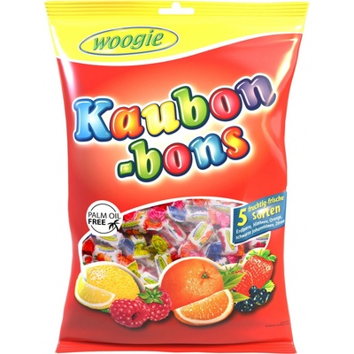 Woogie Žvýkací bonbony v 5 ovocných variantách 500 g