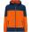 CMP Детско водоустойчиво яке CMP Kid's Jacket Fix Hood Ripstop Waterproof jacket - Midnight / Carrot - размер 152 (EU) (703-4488-0814)