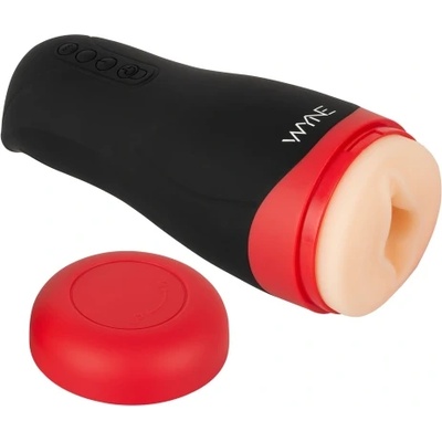 You2Toys Вибриращ и засмукващ мастурбатор със затопляне Wyne 01