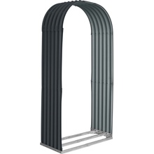 Rojaplast WS-T1 Sun ovál 103 x 200 x 40 cm plechový antracit