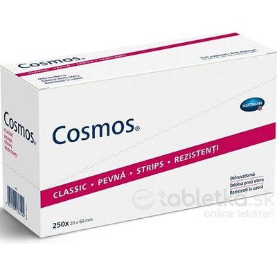 Cosmos Pevné náplasti Strips 20x60mm 50x5 ks (250 ks)