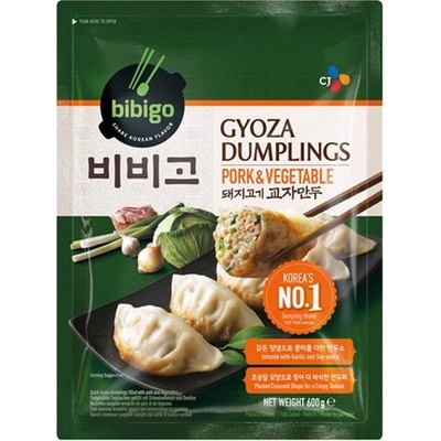 Bibigo Gyoza knedlíčky plněné vepřovým masem a zeleninou 600 g – Zboží Dáma