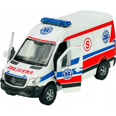 Welly Mercedes-Benz Sprinter Van Karetka 1:34