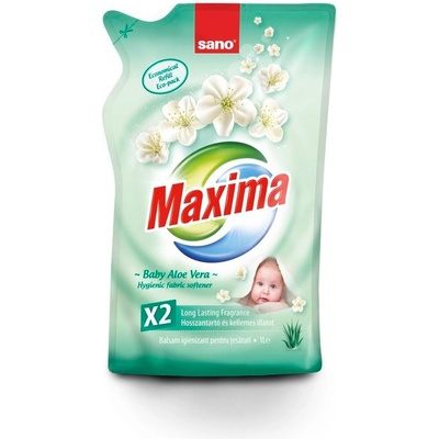 Sano Maxima Aloe омекотител 1 литър пълнител