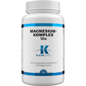 KLEAN LABS Магнезиев комплекс 10x - 120 капсули