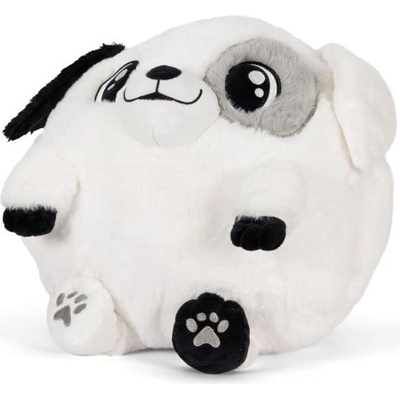 Cozy Noxxiez HW747 Бяло куче - затопляща плюшена възглавница 3 в 1