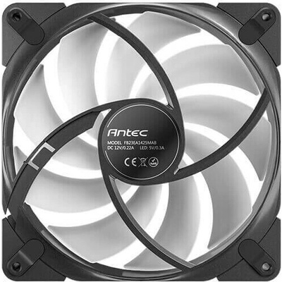 Antec Tranquil 140mm PWM ARGB černý 3ks s ovladačem