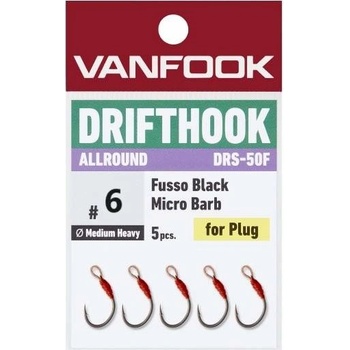 VANFOOK DRIFTHOOK DRS-50F vel.6 5 ks