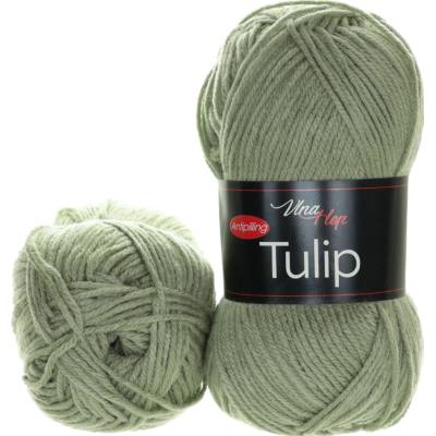 Vlna Hep Tulip 41307 zelenošedá