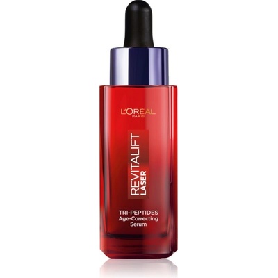 L'Oréal Revitalift Laser Tri-Peptides Age-Correcting Serum pleťové sérum proti vráskám 30 ml pro ženy