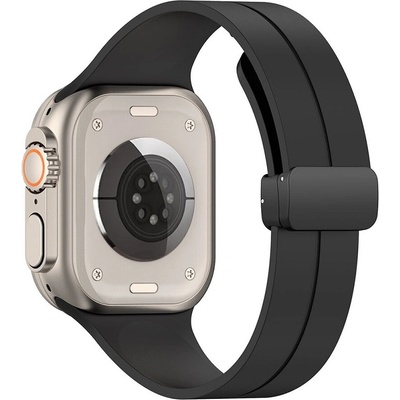 Techsuit Каишка Techsuit - W011 Silicone, Apple Watch, 38/40/41 mm, черна (KF2313758)