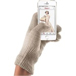 Mujjo Качествени зимни ръкавици за тъч екрани - Mujjo Touchscreen Gloves Sansstone Size S/M (бежов) (MJ-0842)
