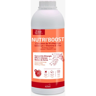 RAVENE Nutri'boost výživový doplnok pre kone a poníky 900 ml