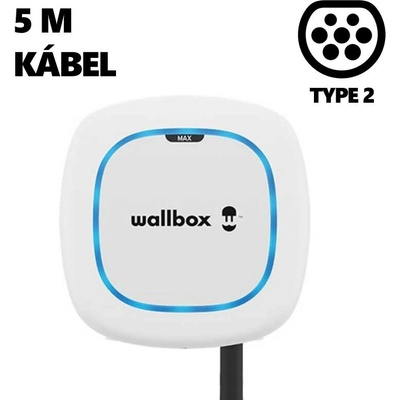 Wallbox Pulsar Max Autonabíjačka 22 kW T2 5m b