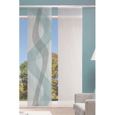 Home Wohnideen japonská stena 84397 VALESI 0307 siva 260x60 cm (v x s)