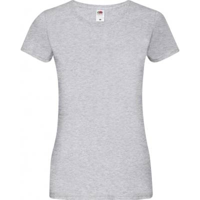 LadyFit Sofspun T shirt 614140 100% Cotton 160g/165g šedá
