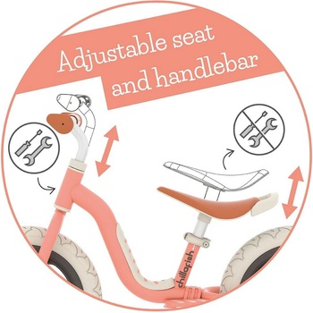 Chillafish Charlie LUX CPCH05SAL колело за баланс Salmon (5425029653528)