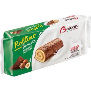 Balconi Балкони Ролино Лешник с лешников крем и шоколадова глазура, 6х37 гр