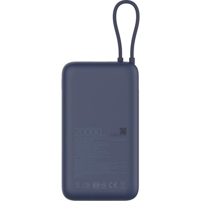 Xiaomi Power Bank 20000 mAh (Integrated Cable) (BHR8975GL)