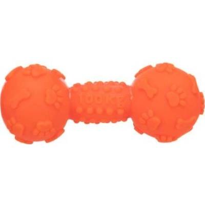 Trixie silácká činka 15 cm oranžová